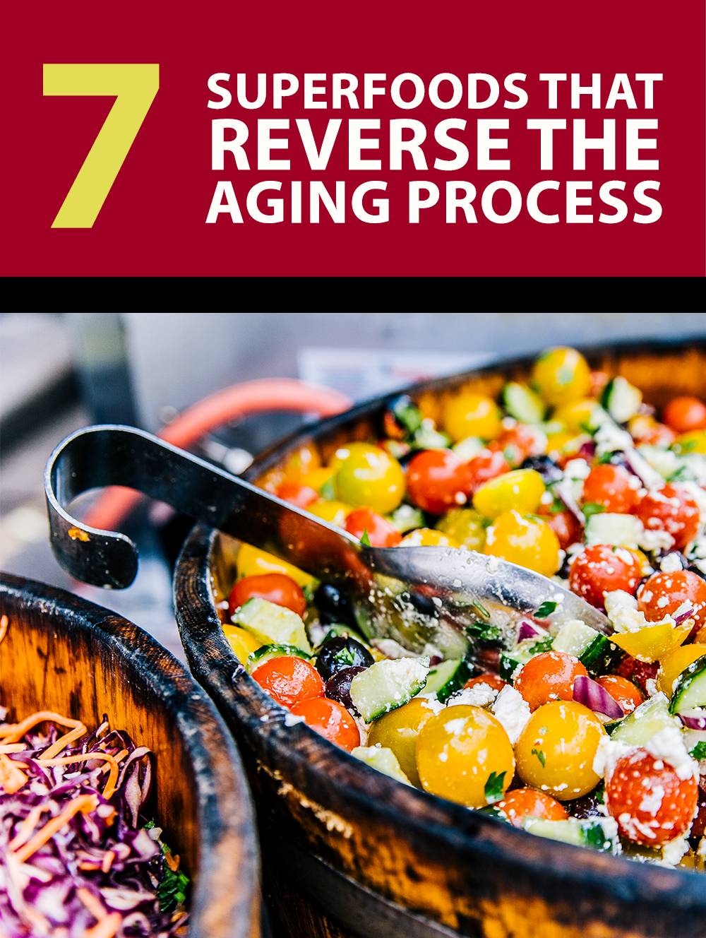 7 Superfoods that reverse the aging process